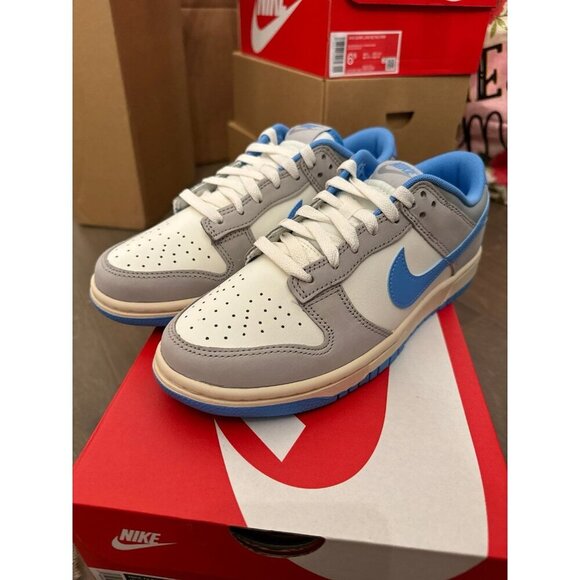 Nike dunk low sail / university blue 8W 6.5M - Picture 3 of 10